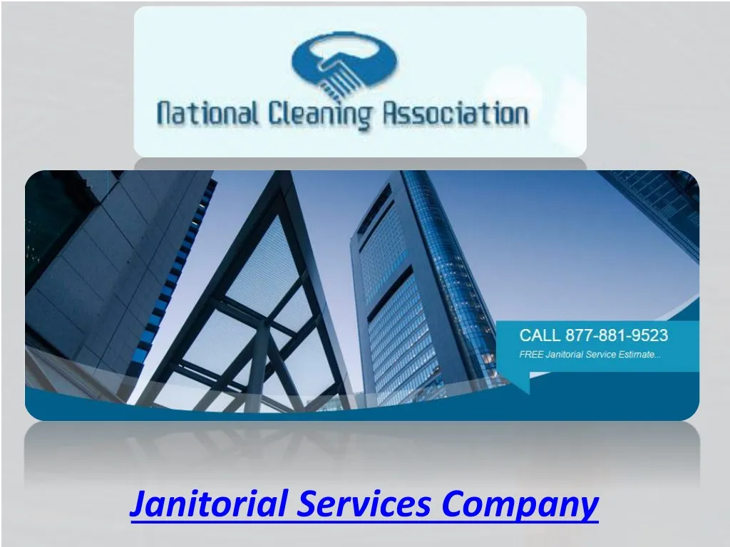 janitorial services company