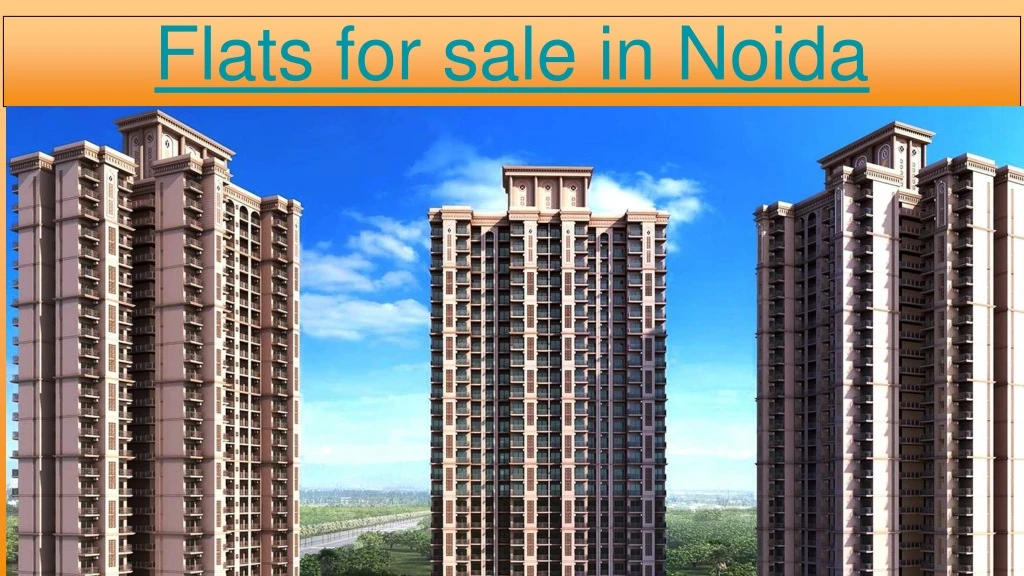 flats for sale in noida