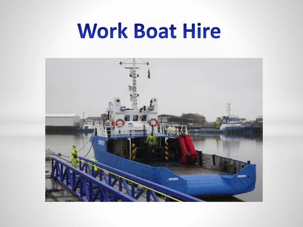 work boat hire