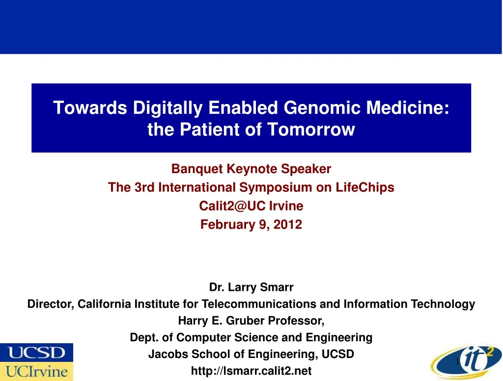 towards digitally enabled genomic medicine the patient of tomorrow