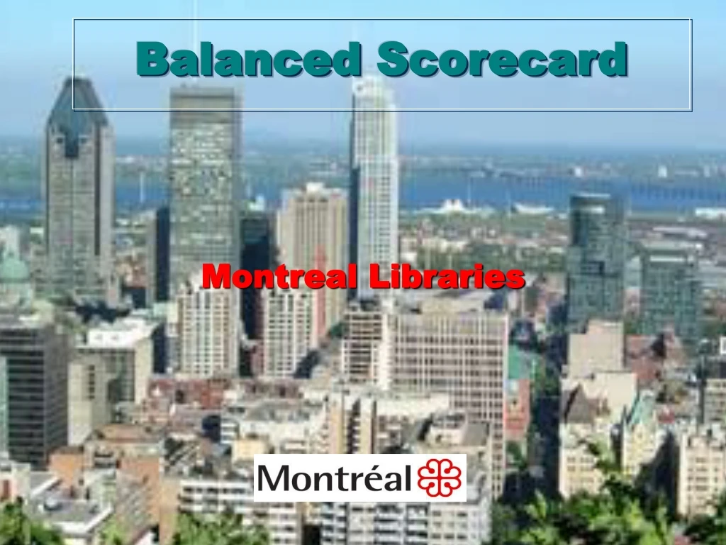 balanced scorecard