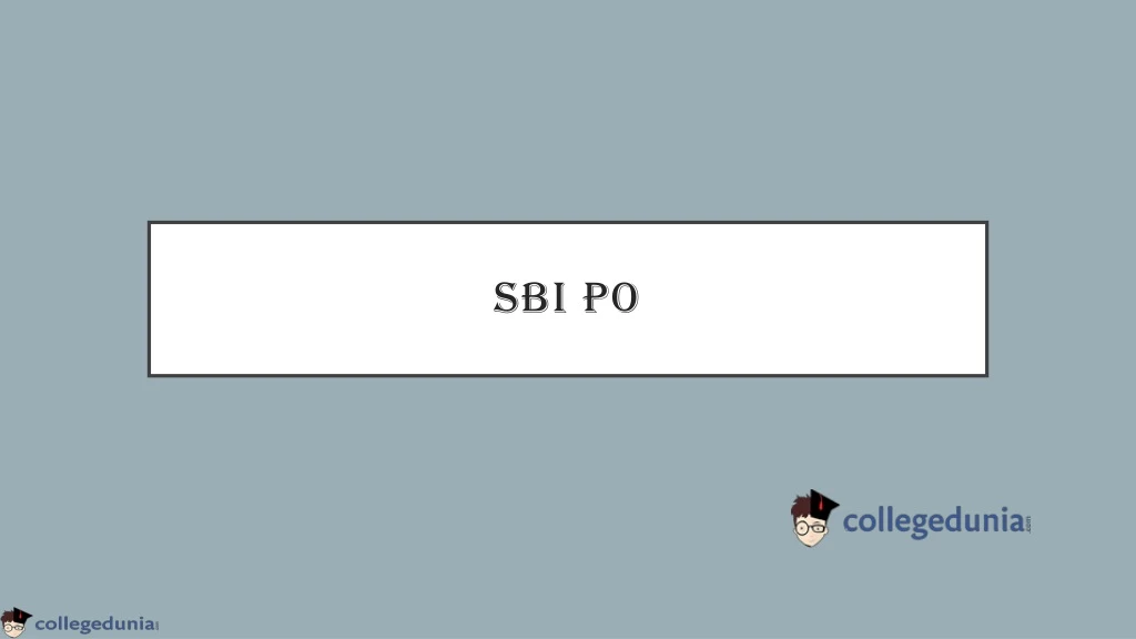 sbi po