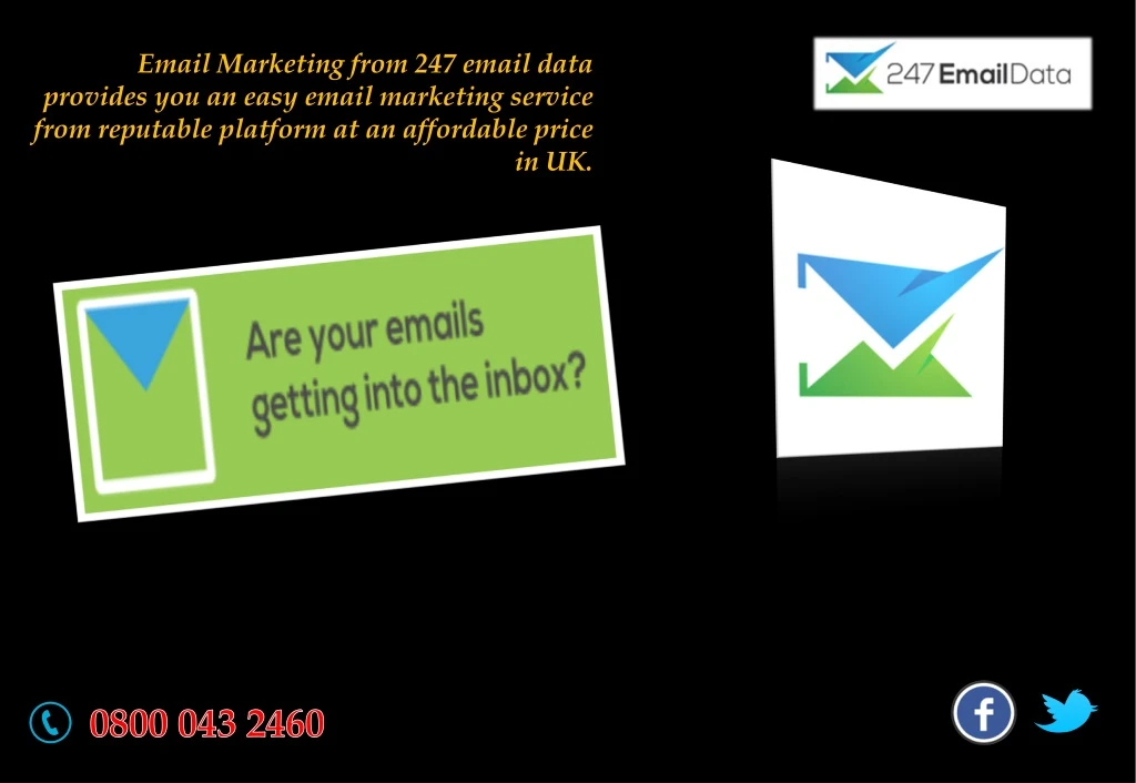 email marketing from 247 email data provides