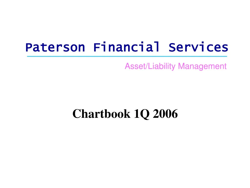paterson financial services