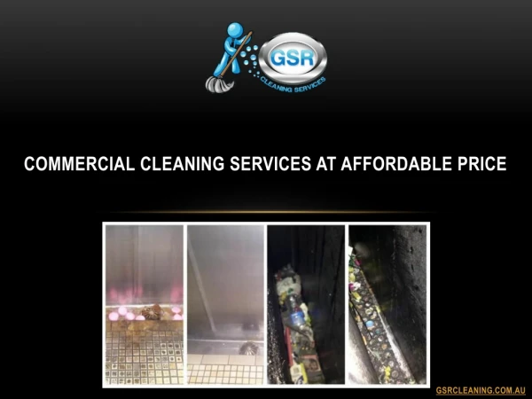 Commercial Cleaning Services at Affordable Price