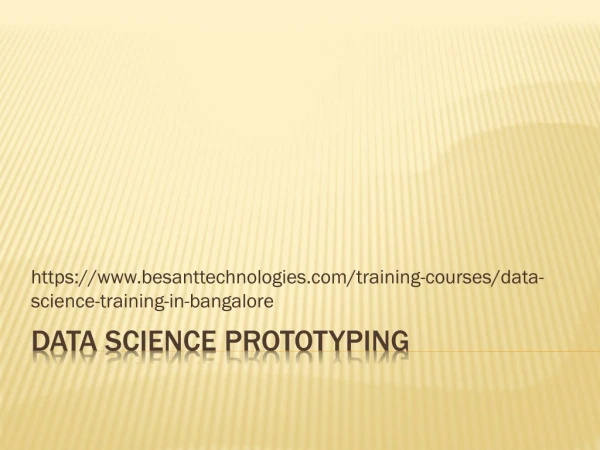 data science training in bangalore