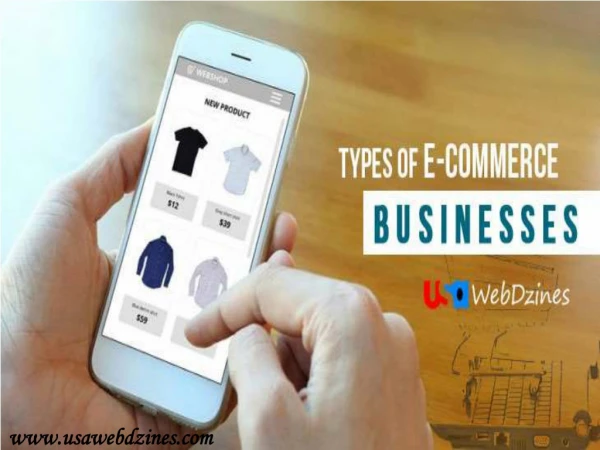 Types of E-Commerce Businesses