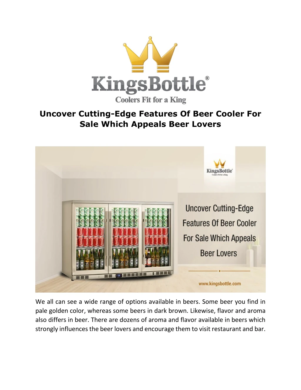 uncover cutting edge features of beer cooler