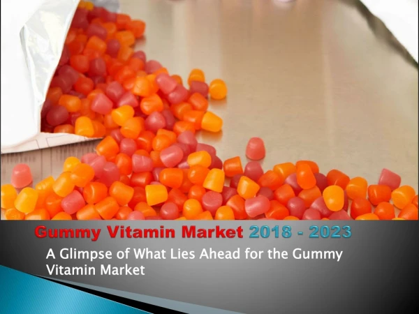 Gummy Vitamin Market