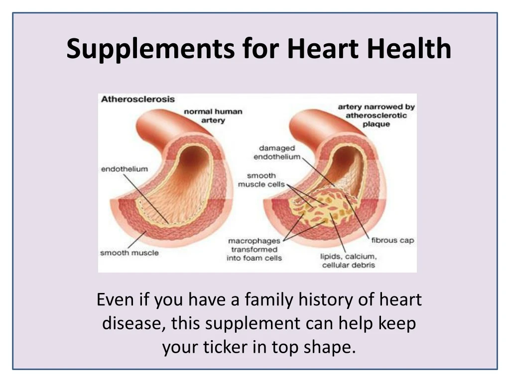 supplements for heart health