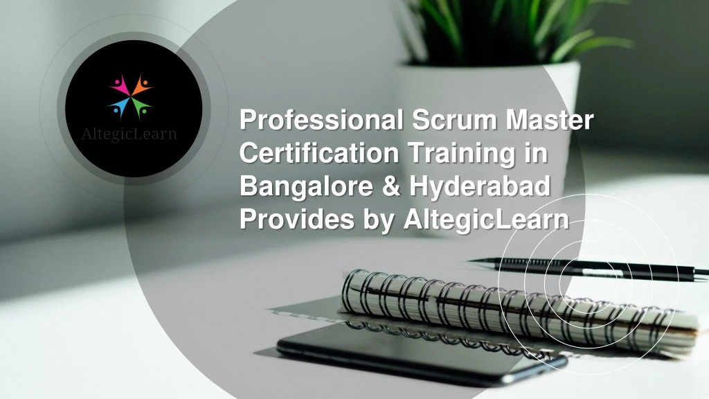 professional scrum master certification training