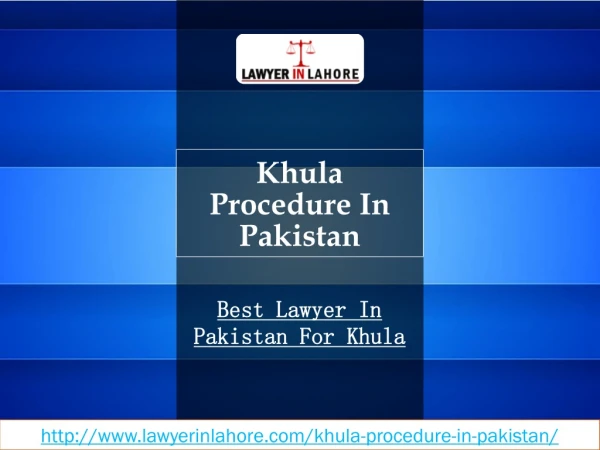 Khula Lawyer | Lawyerinlahore.com