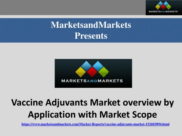 Vaccine Adjuvants Market overview by Application with Market Scope