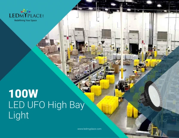 100 watt UFO LED High Bay - Free Shipping – USA
