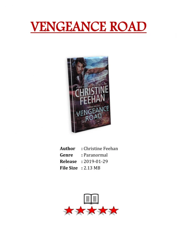 [Free Download] PDF eBook and Read Online Vengeance Road By Christine Feehan