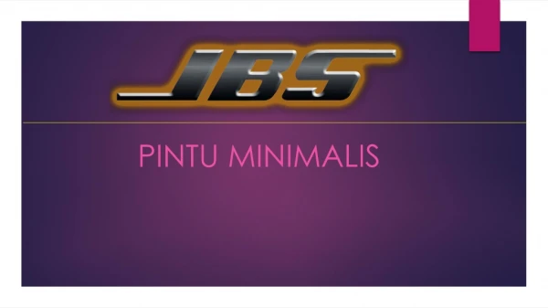 pintu minimalis