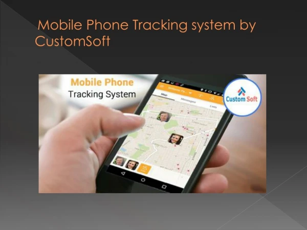 CustomSoftware for Mobile phone Tracking