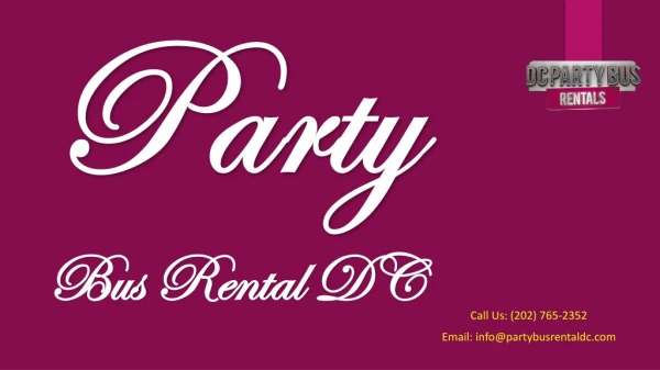 Party Bus Rental Prices