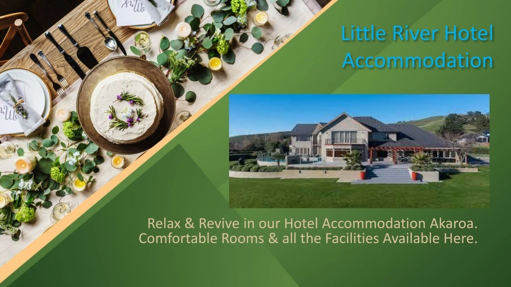 little river hotel accommodation