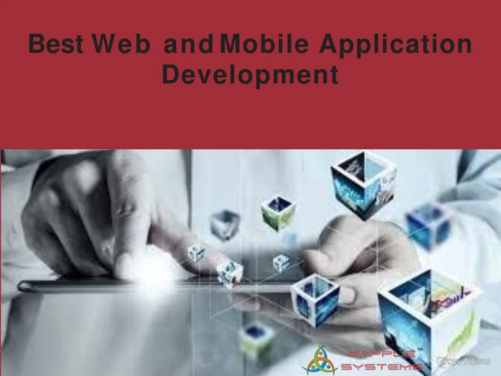 best web and mobile application development
