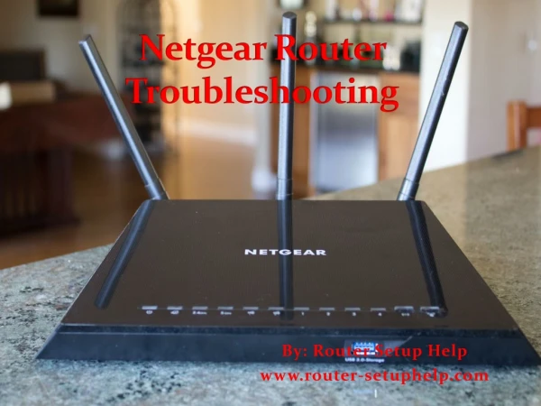 Working And Fixing Of The Netgear WiFi Router