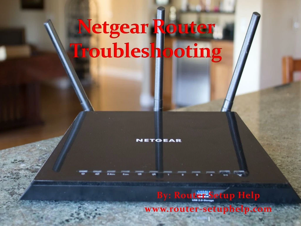 netgear router troubleshooting