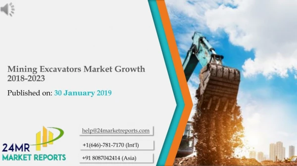 Mining Excavators Market Growth 2018-2023