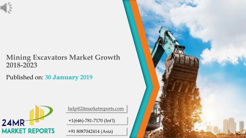 mining excavators market growth 2018 2023