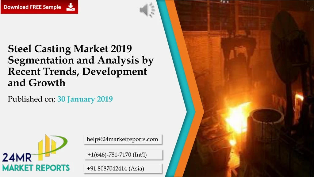steel casting market 2019 segmentation and analysis by recent trends development and growth