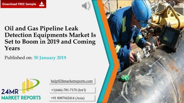 Oil and Gas Pipeline Leak Detection Equipments Market Research Report 2019