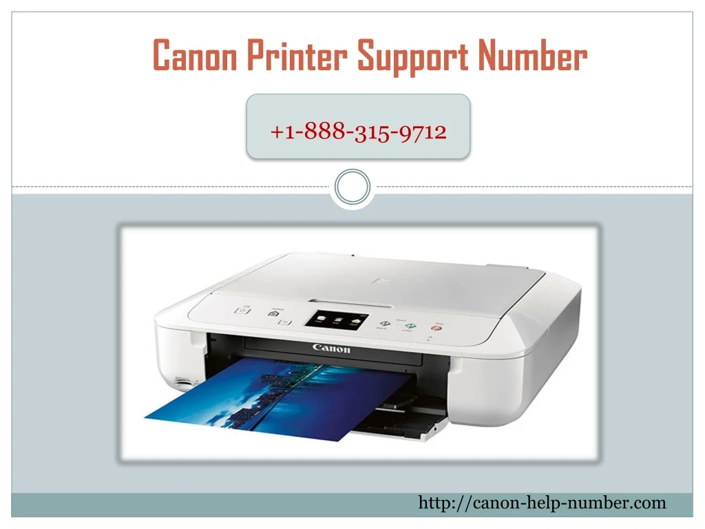 canon printer support number