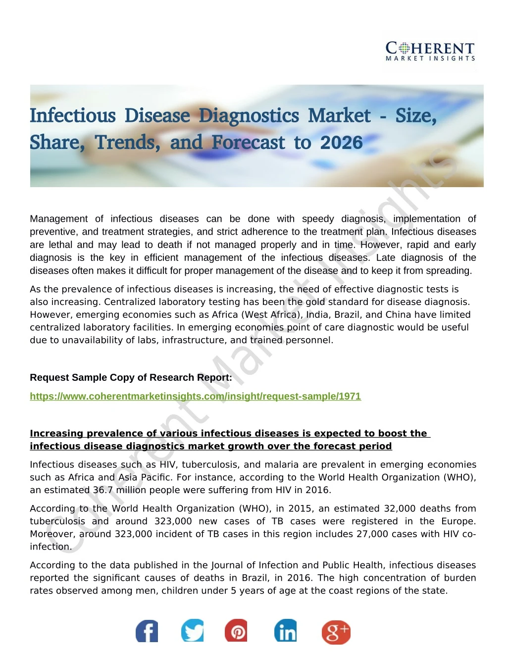 infectious disease diagnostics market size