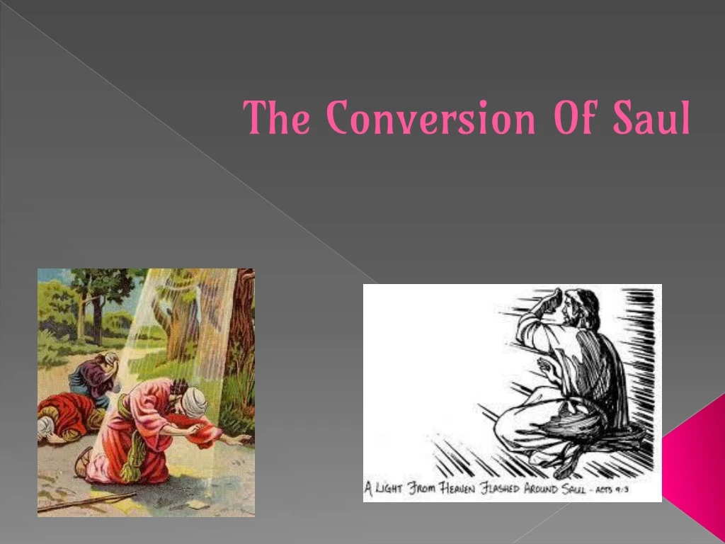 the conversion of saul