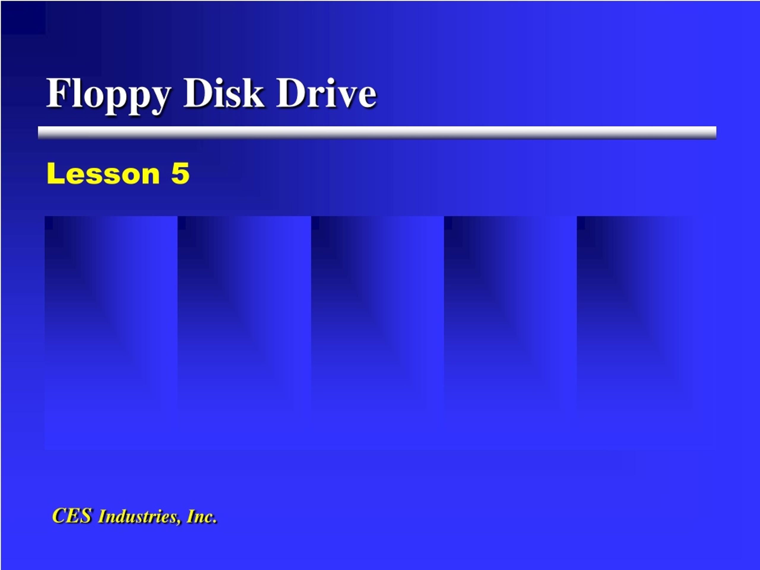 PPT - Floppy Disk Drives: Lesson 5 PowerPoint Presentation, free ...