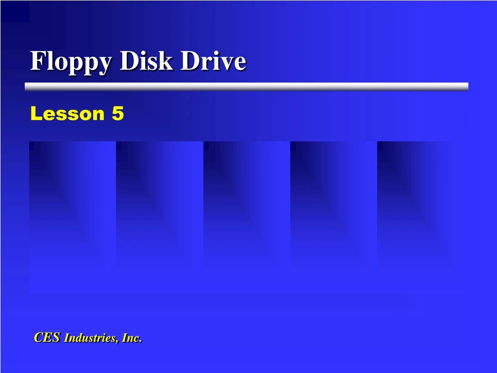 floppy disk drive