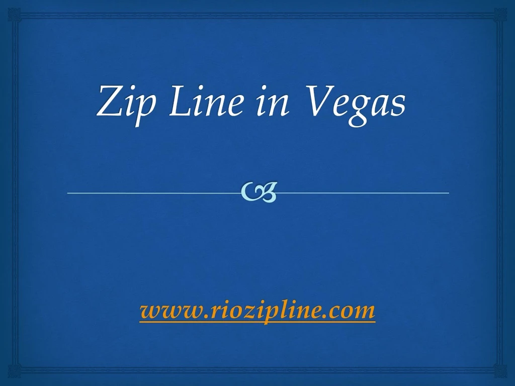 zip line in vegas