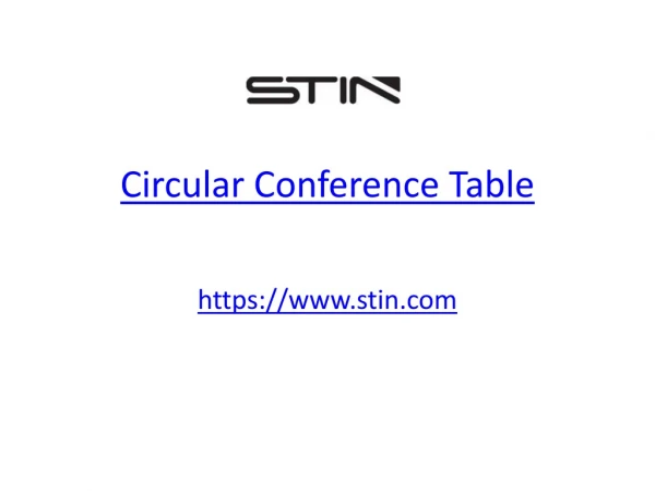 Circular Conference Table