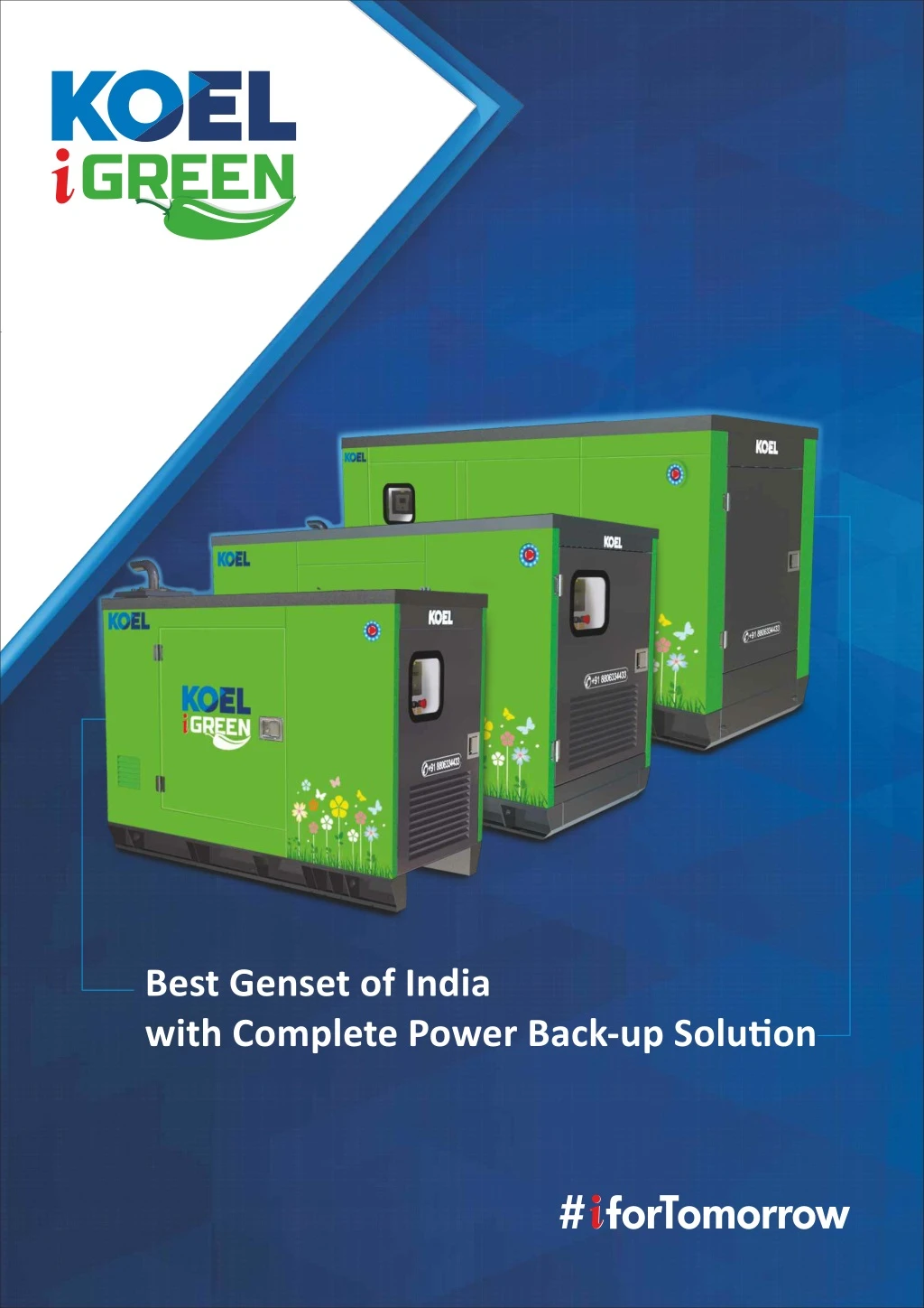 best genset of india with complete power back