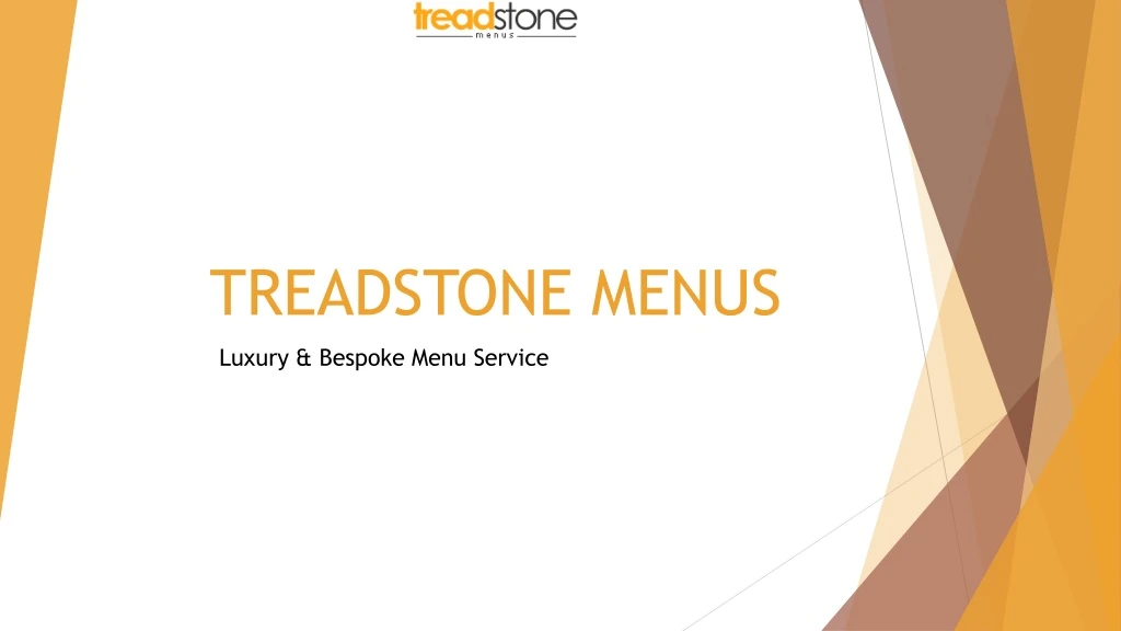 treadstone menus