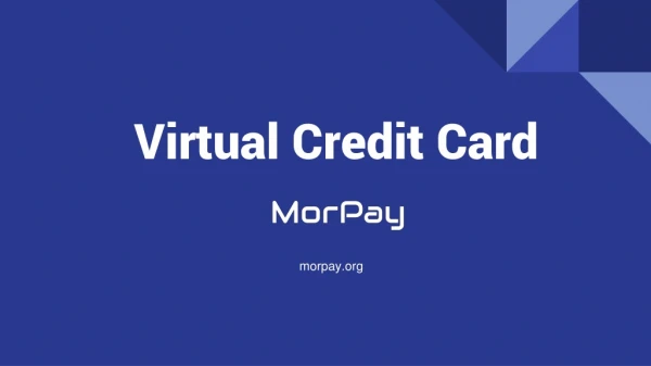 Virtual Credit Card in India