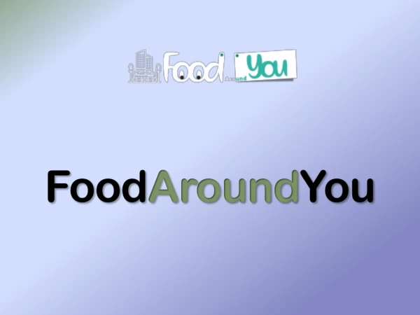 Order Online with foodaroundyou India