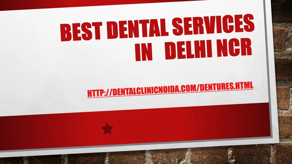 best dental services in delhi ncr