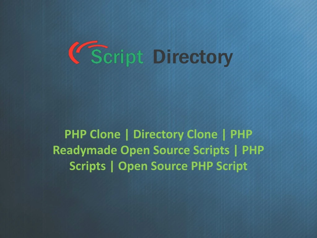 php clone directory clone php readymade open source scripts php scripts open source php script
