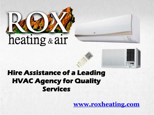 Hire Assistance of a Leading HVAC Agency