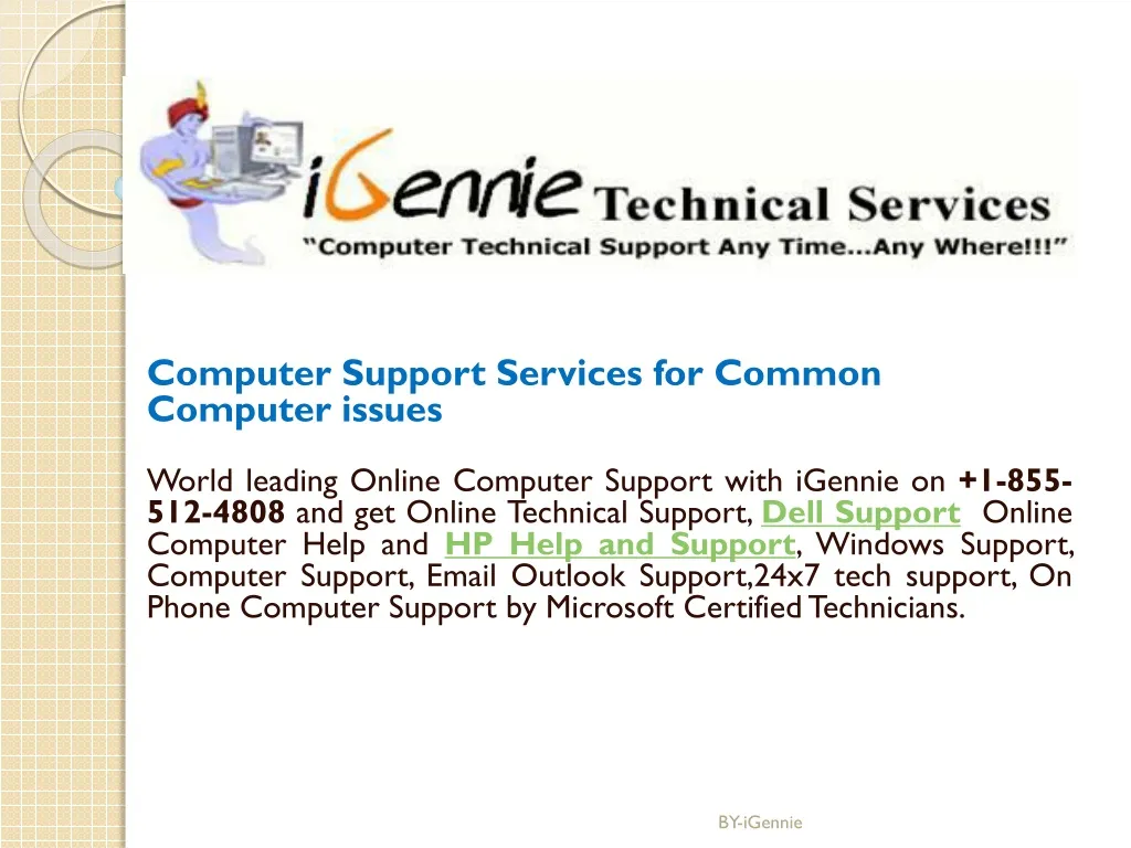 computer support services for common computer