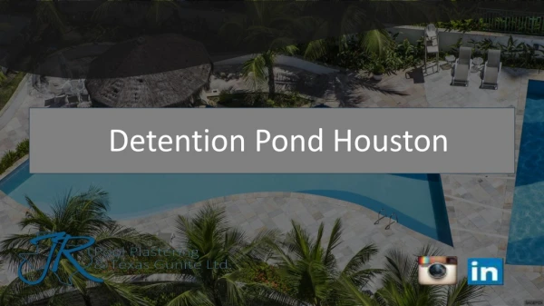 Detention Pond Houston