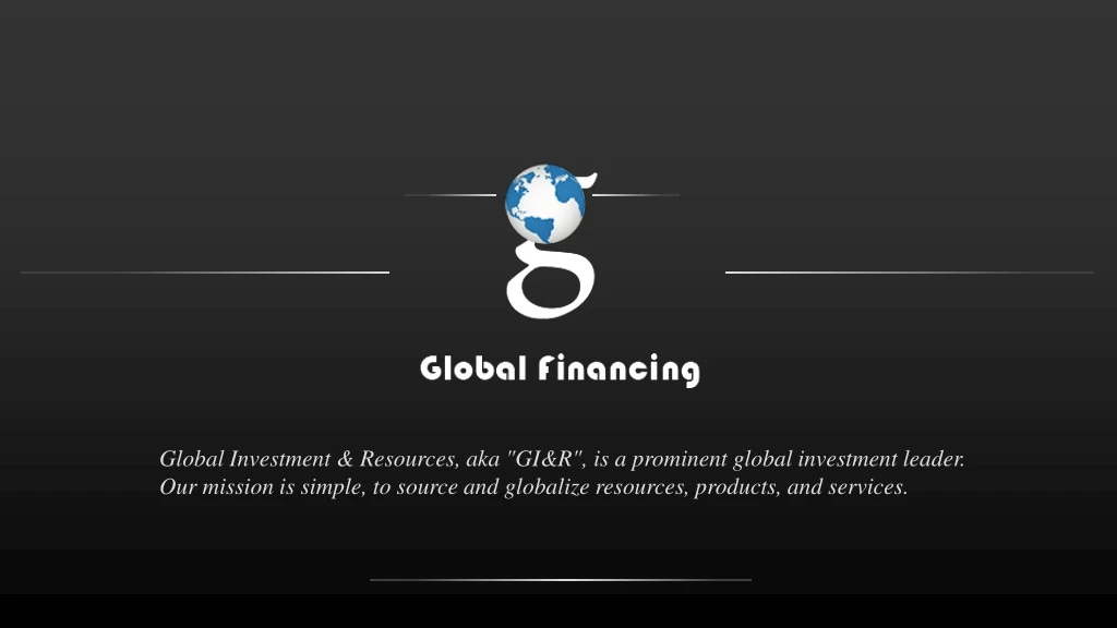 global investment resources