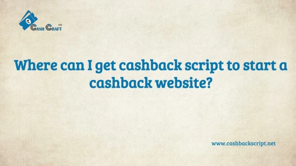 Where to develop perfect Cashback Business website ?