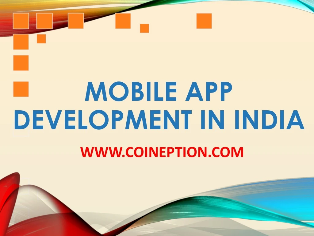 mobile app development in india