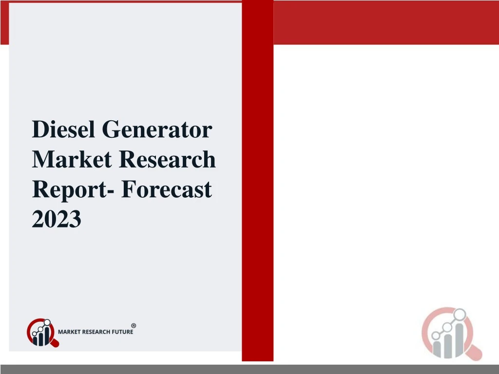 diesel generator market research report forecast